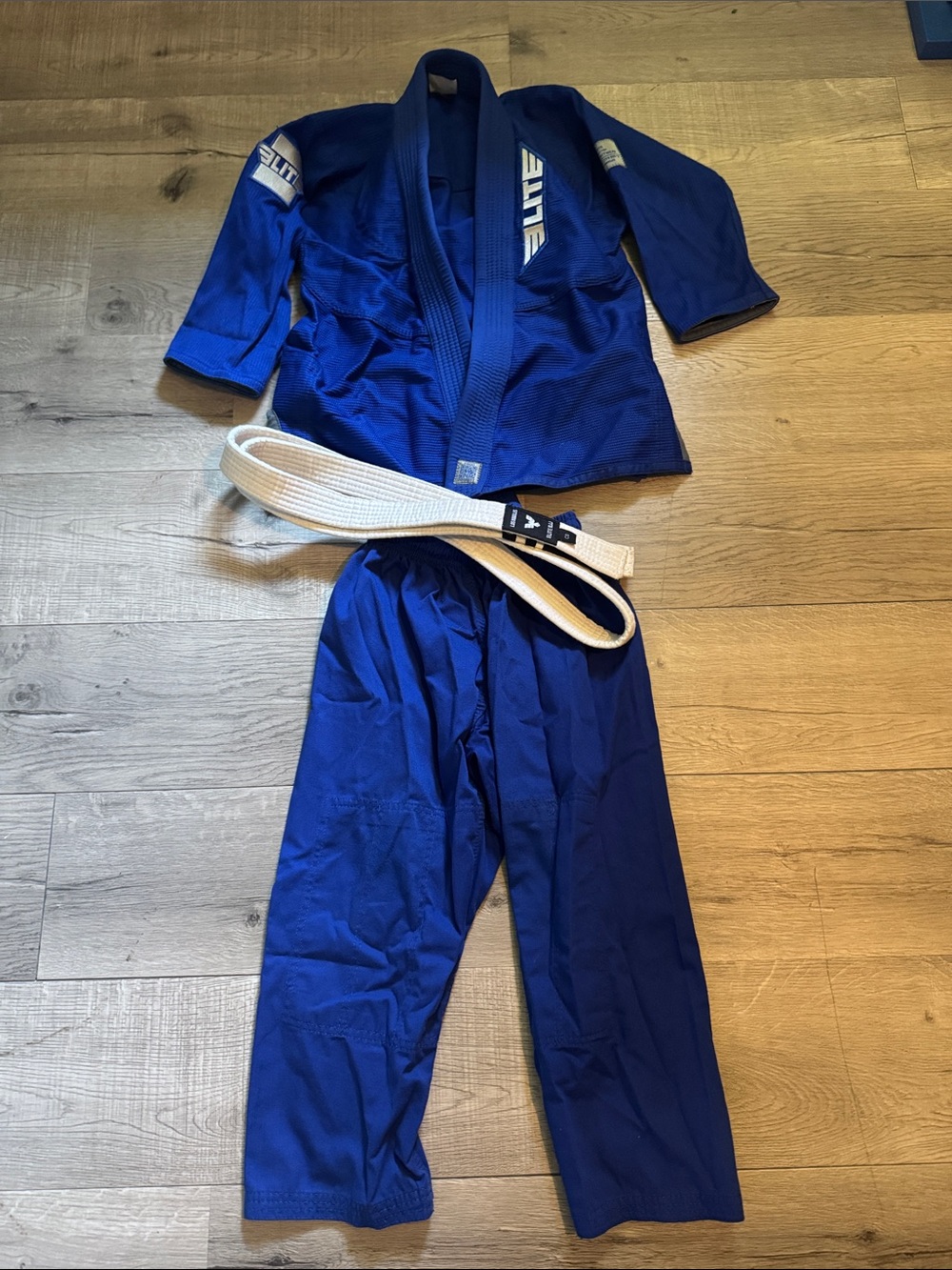 Kids Blue Jiu-Jitsu Gi with White Belt by Atama